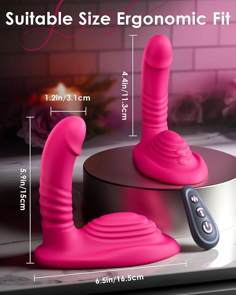 Riding Grinding Thrusting Dildo Vibrator - Image 3