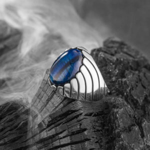 CAT EYE WAVES MEN'S RING